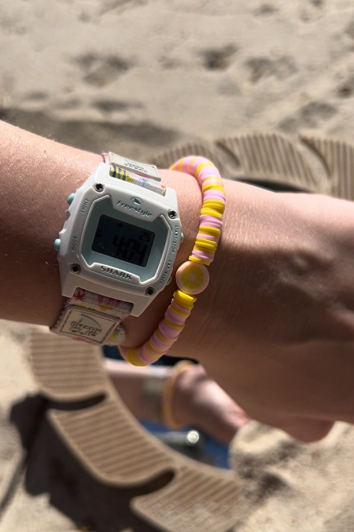 Pink Lemonade, clay bead bracelet, beach girl,VSCO, preppy summer jewelry