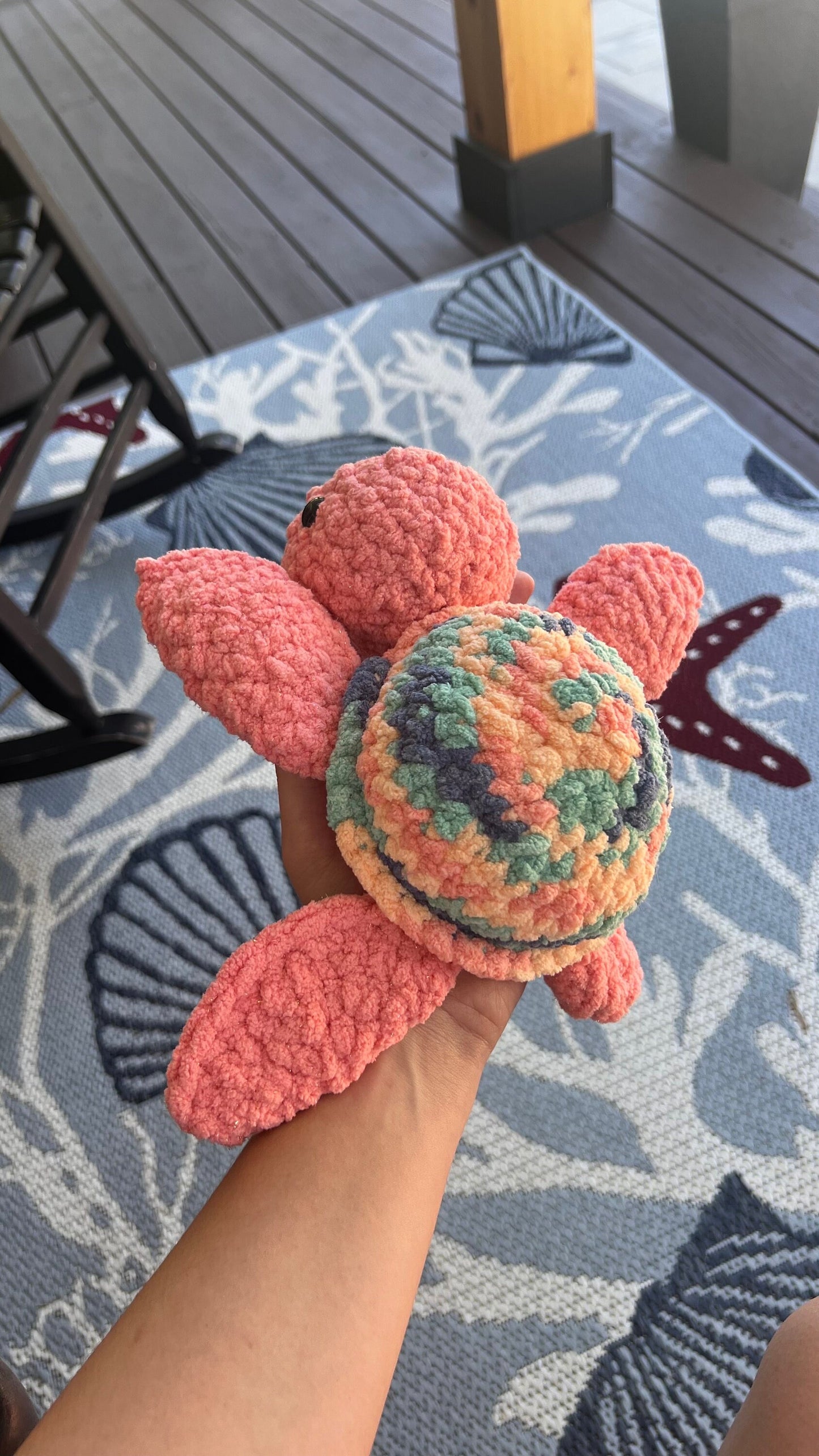 Berry Sweet crochet sea turtle!!